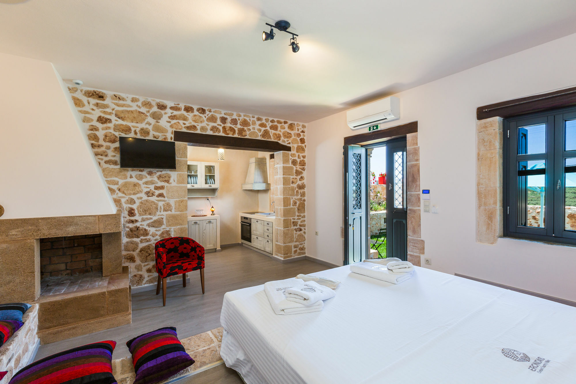 Erondas Cretan Country Villas Achlades المظهر الخارجي الصورة